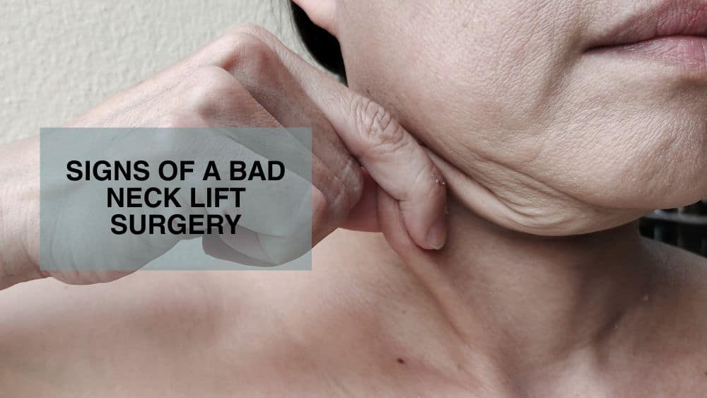 Signs of a Bad Neck Lift Surgery